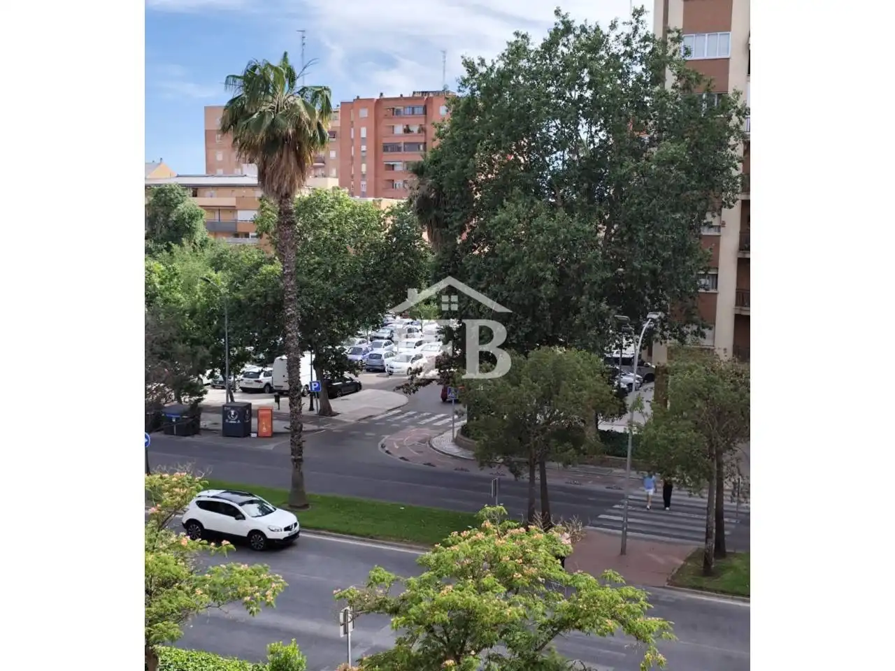 Vista exterior de Pis en venda en Badajoz amb Calefacció, Moblat i Balcó