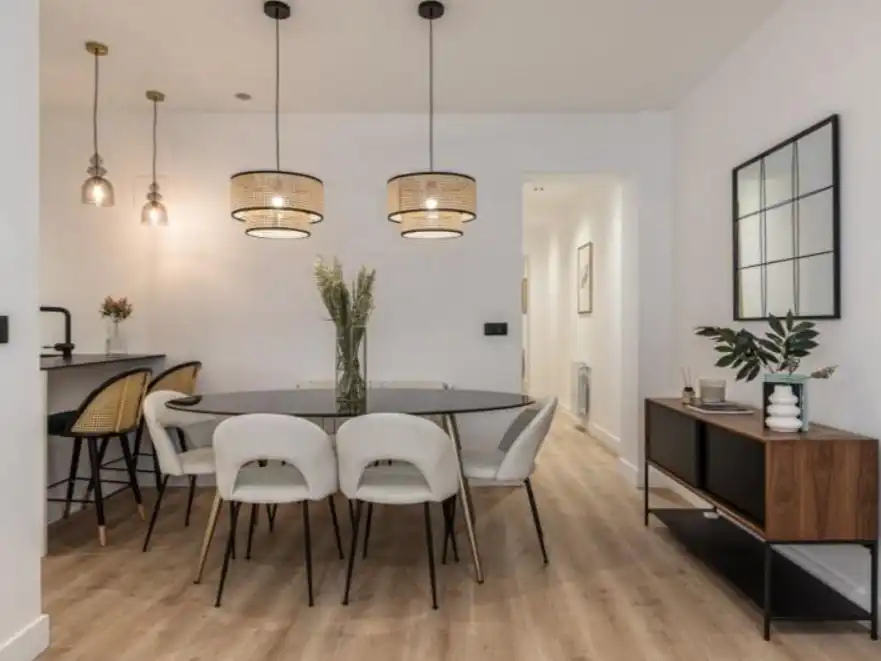 Dining room of Flat for sale in Madrid  with Heating