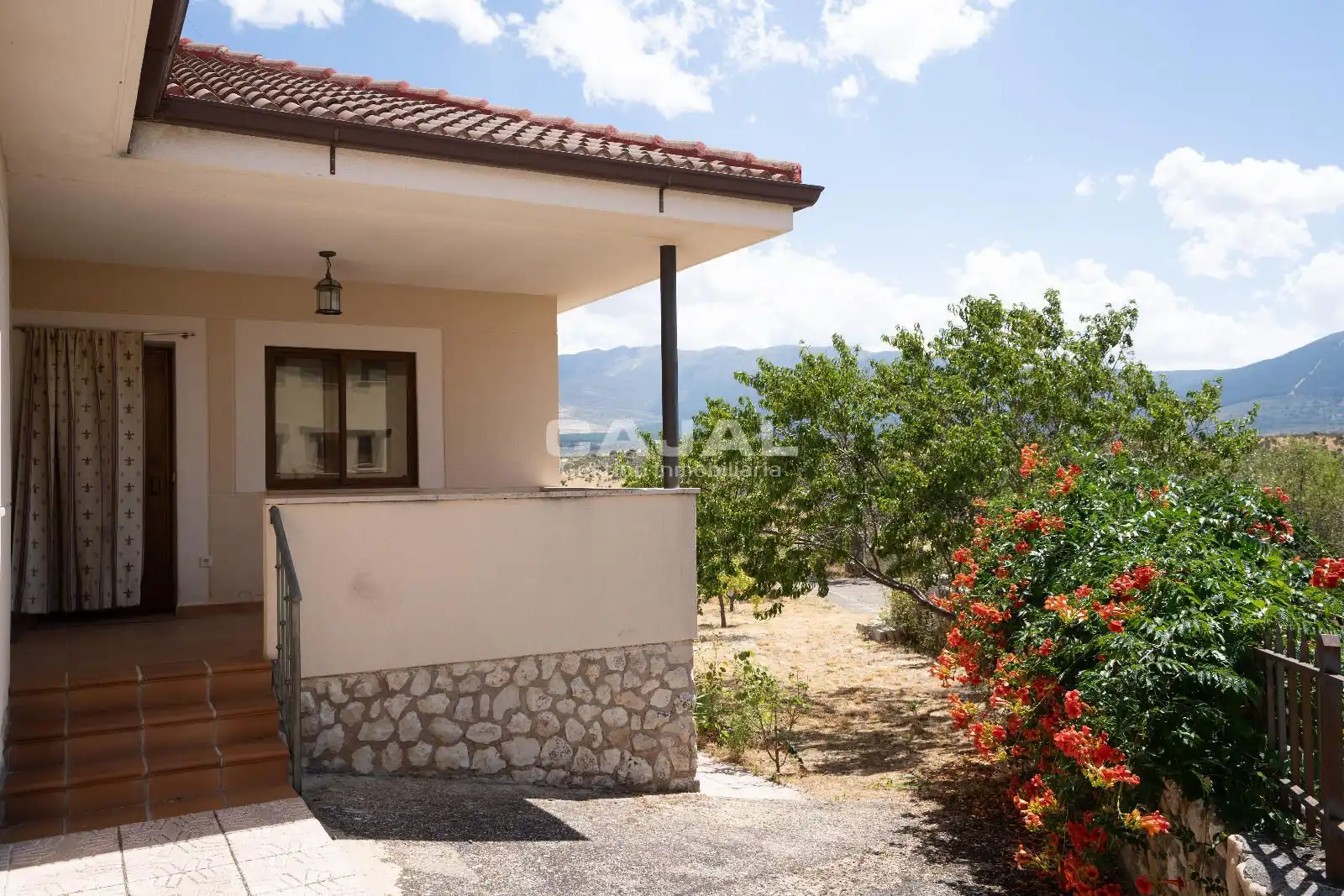 Exterior view of Houses for sale in Cerezo de Arriba  with Heating
