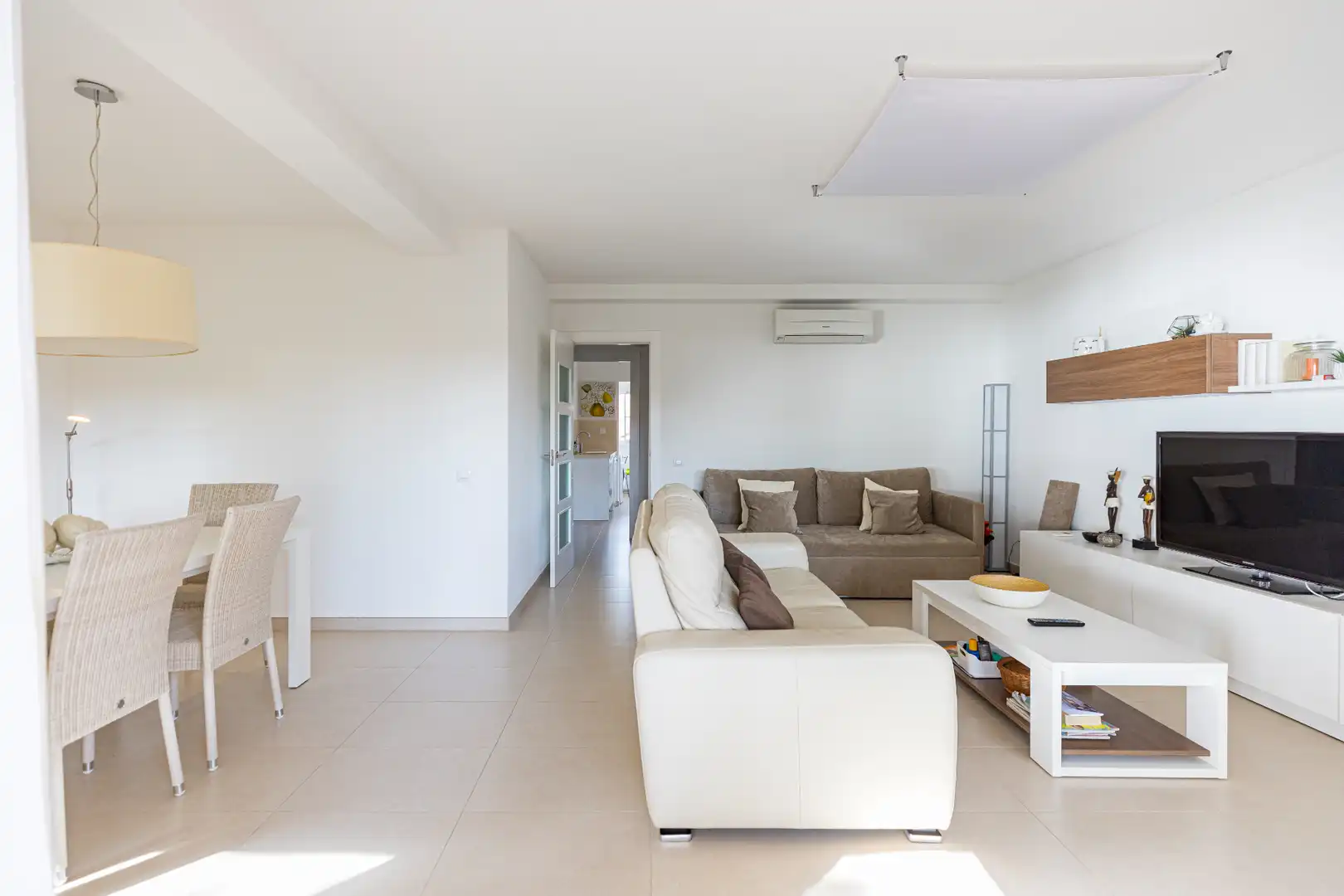 Sala de estar de Apartamento en venta en San Javier con Aire acondicionado, Terraza y Amueblado