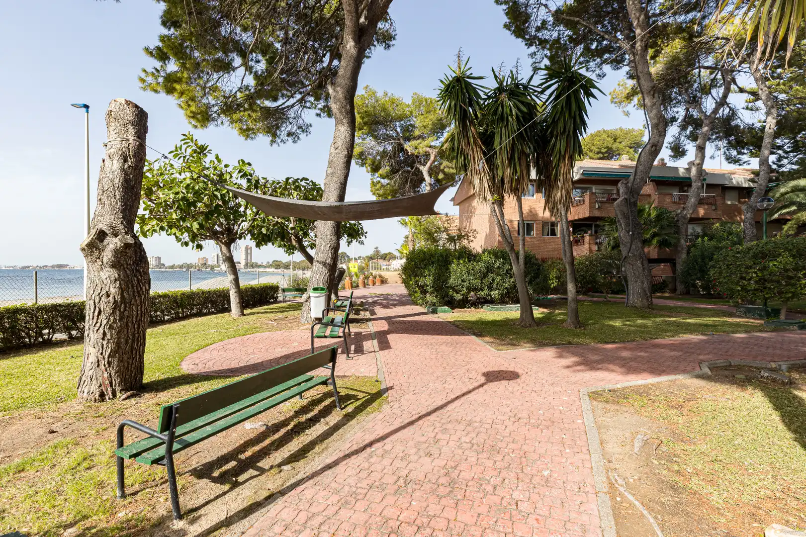 Jardín de Apartamento en venta en San Javier con Aire acondicionado, Terraza y Amueblado