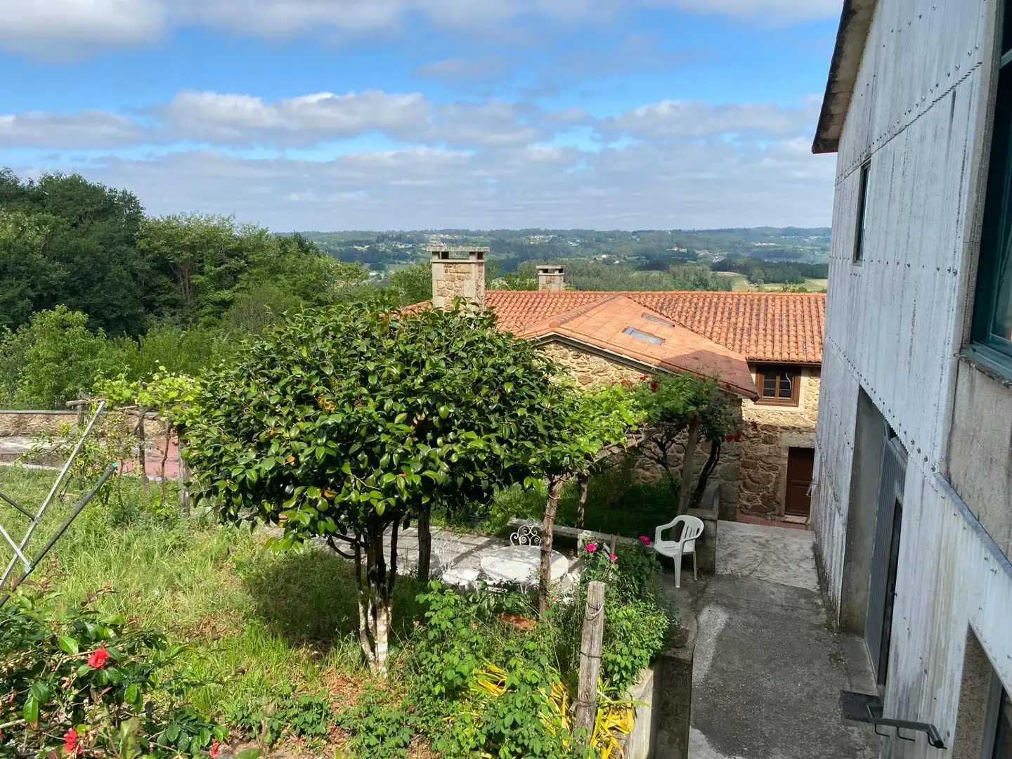 Terrassa de Casa o xalet en venda en A Estrada  amb Calefacció