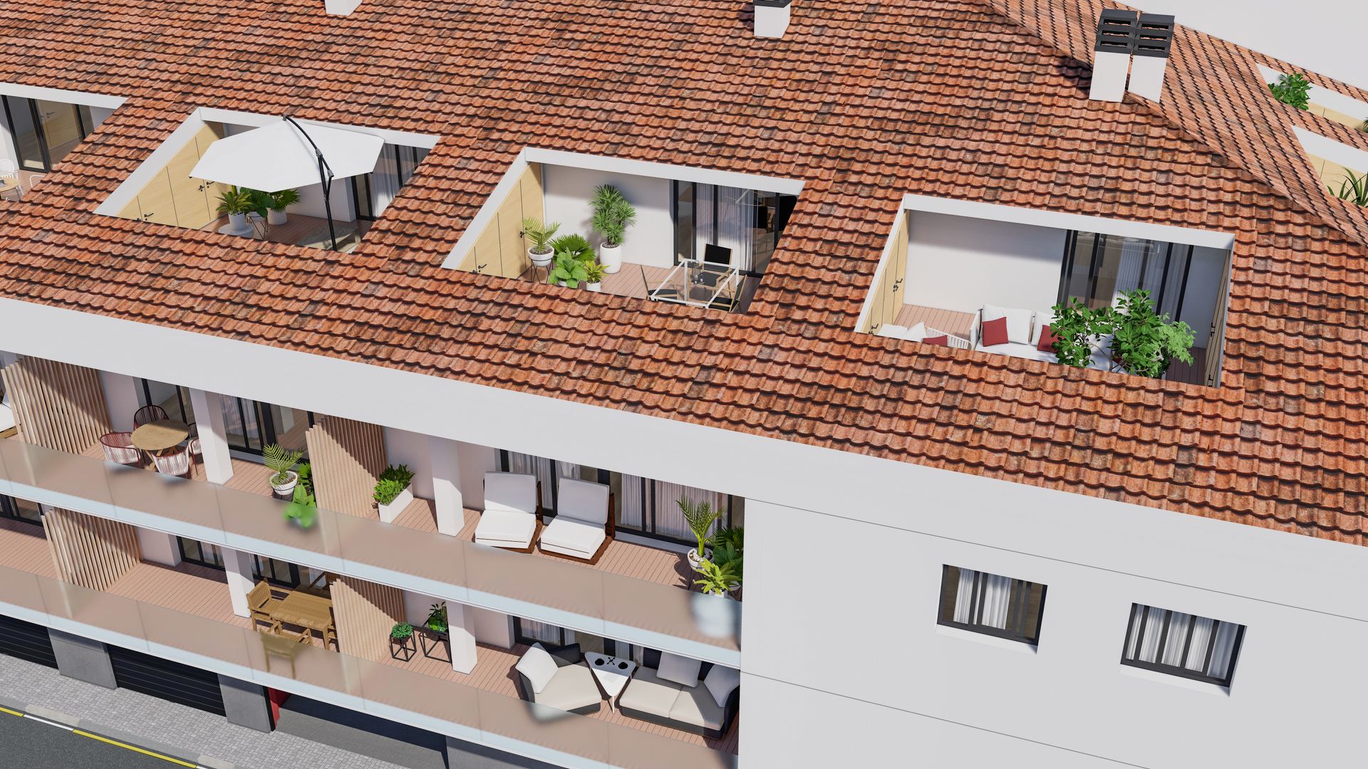 Terrassa de Dúplex en venda en Beniparrell amb Aire condicionat, Calefacció i Terrassa