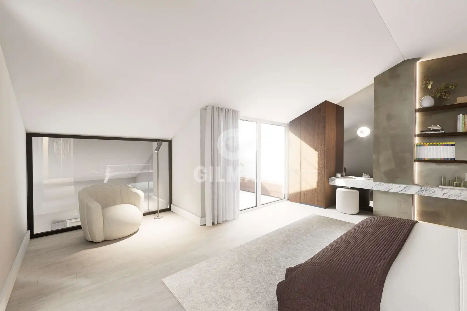 Bedroom of Duplexes for sale in Madrid  with Heating and Balcony
