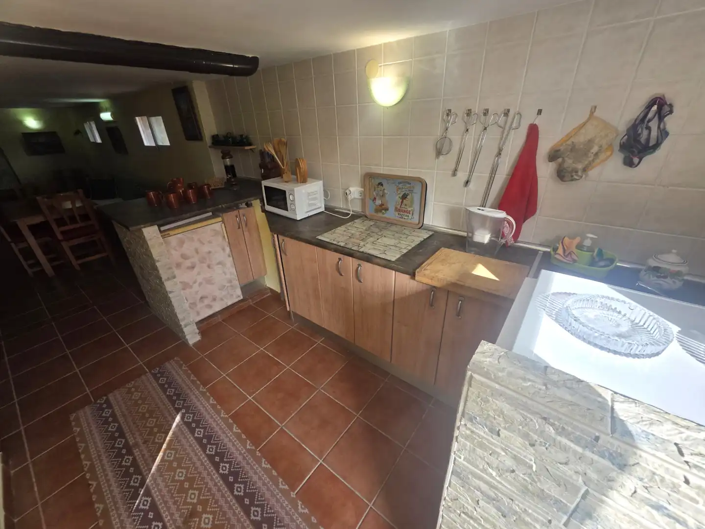 Cocina de Casa o chalet en venta en Galápagos con Calefacción, Jardín privado y Terraza