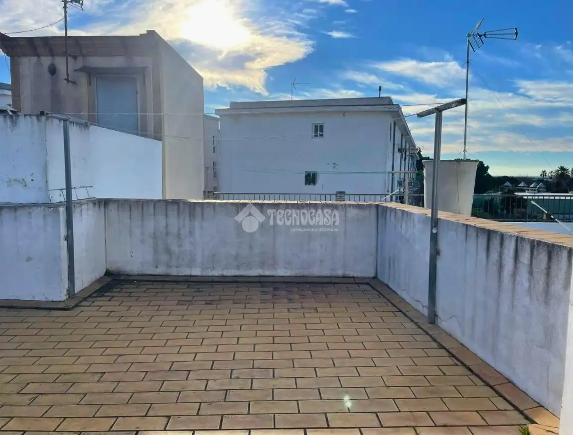 Terrace of Flat for sale in Chiclana de la Frontera  with Air Conditioner