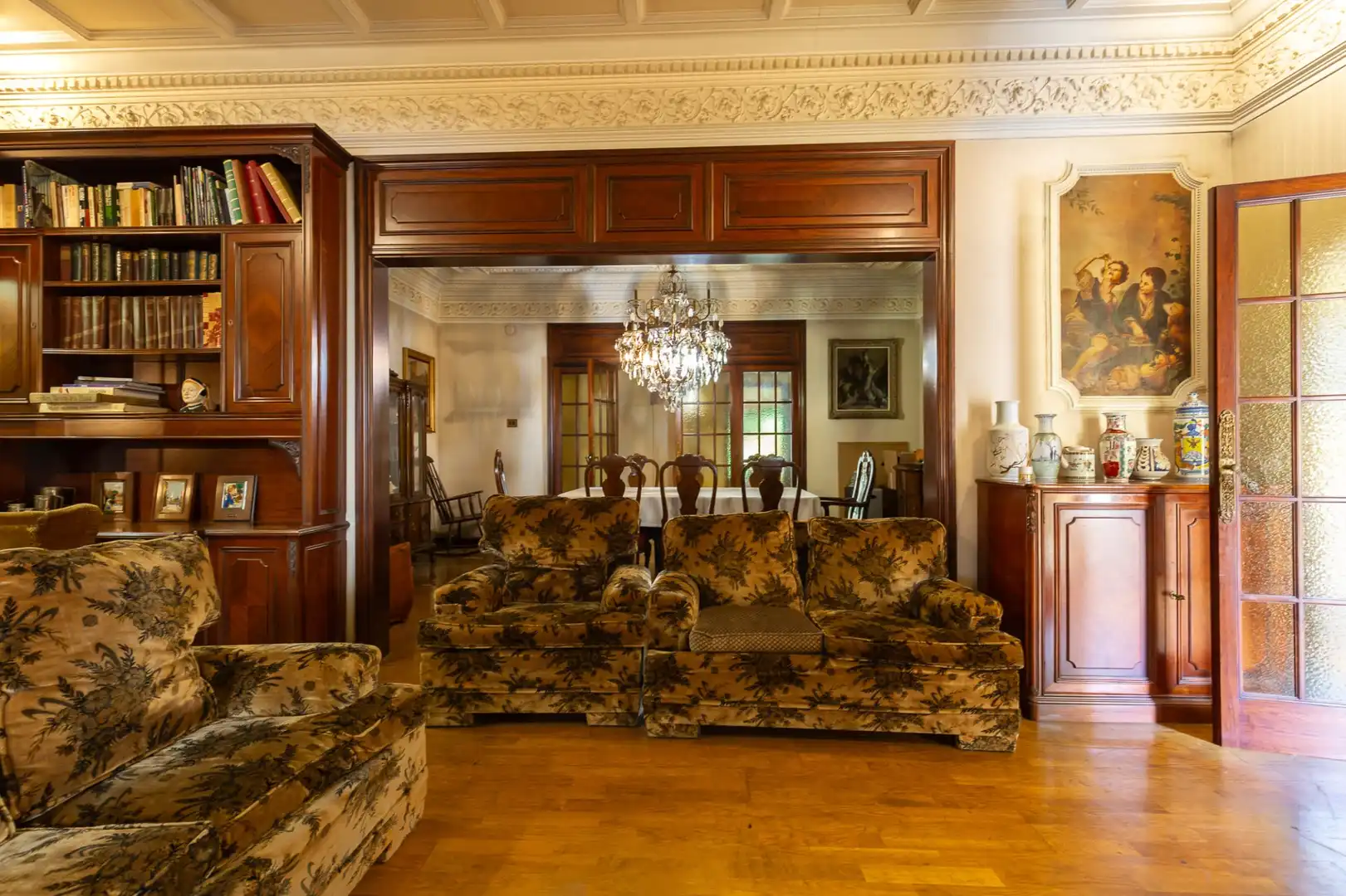 Sala d'estar de Casa adosada en venda en Barcelona amb Terrassa i Traster