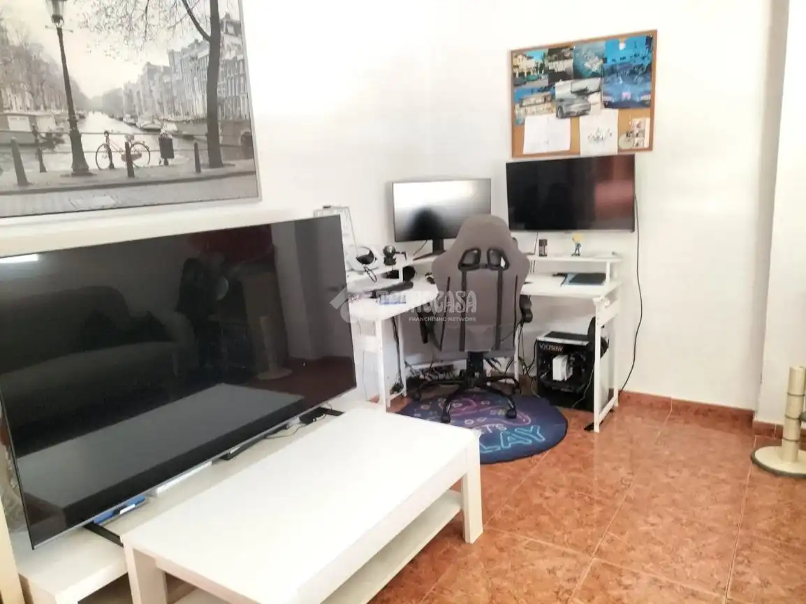 Sala de estar de Piso en venta en Málaga con Terraza