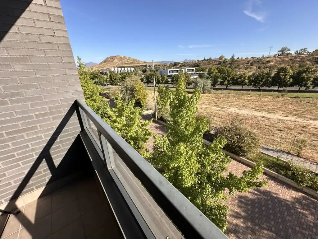 Terrace of Apartments for rent in  Logroño  with Heating, Parquet flooring and Terrace