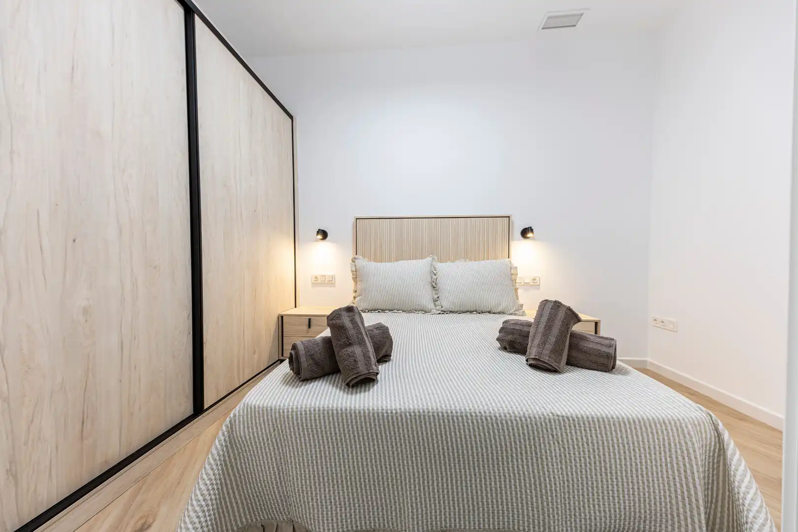 Schlafzimmer von Haus oder Chalet zur Miete in Águilas mit Klimaanlage, Heizung und Möbliert