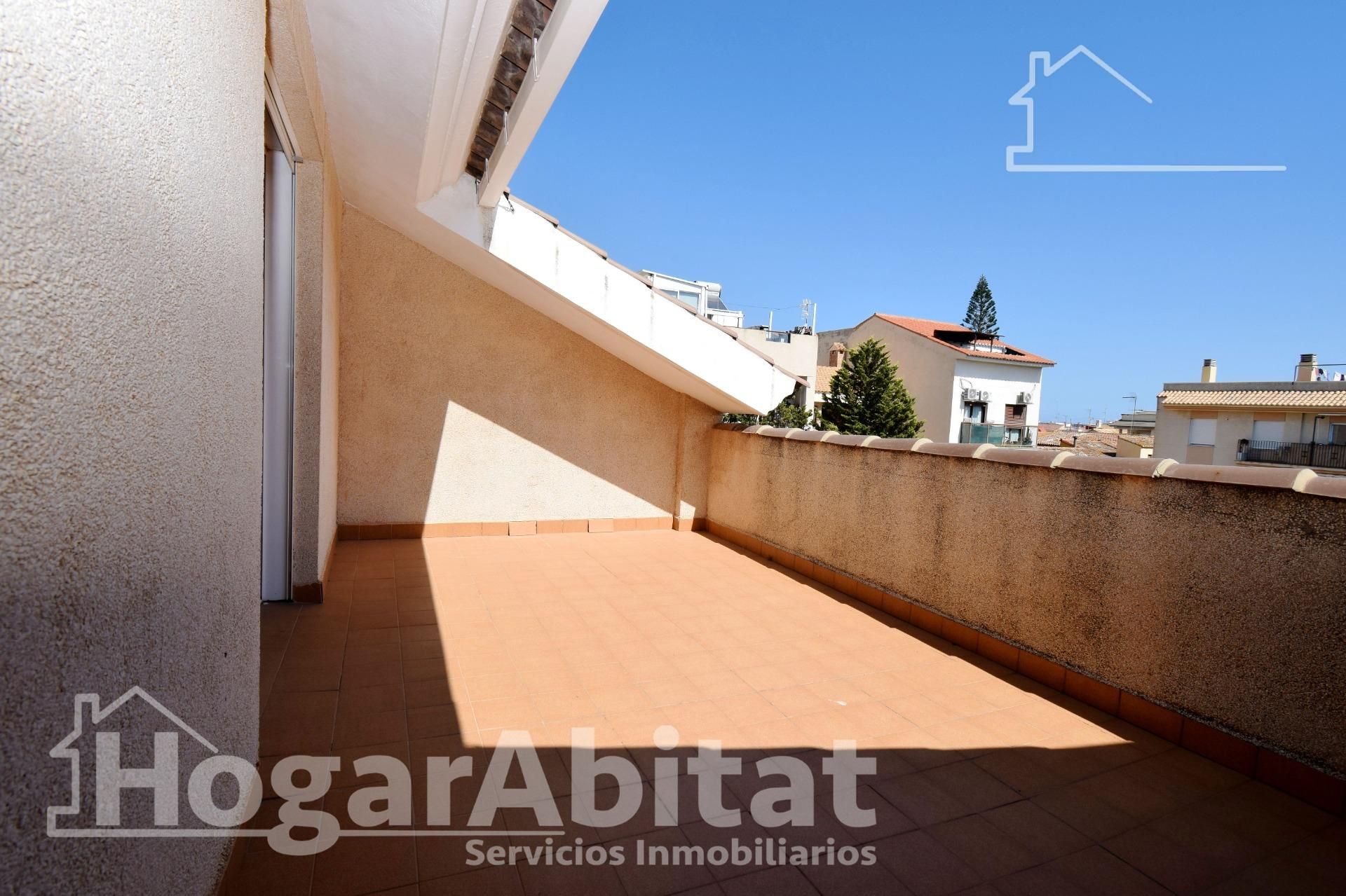 Terrassa de Casa adosada en venda en Canet d'En Berenguer amb Aire condicionat, Calefacció i Jardí privat