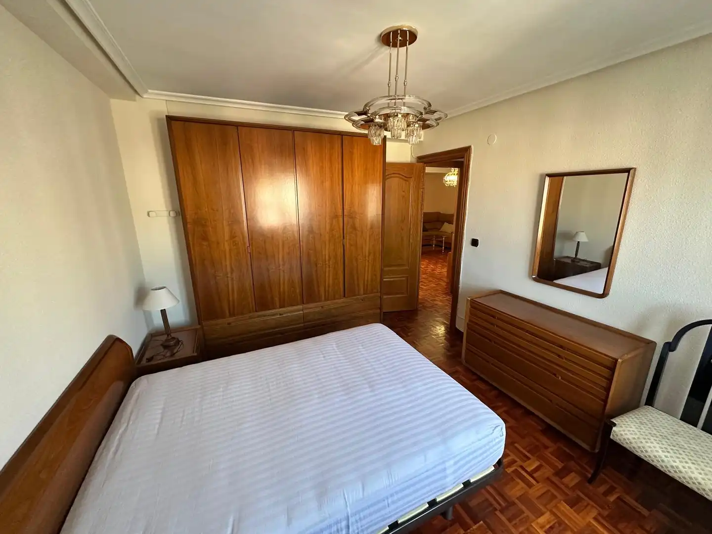 Bedroom of Flat for rent in Centro