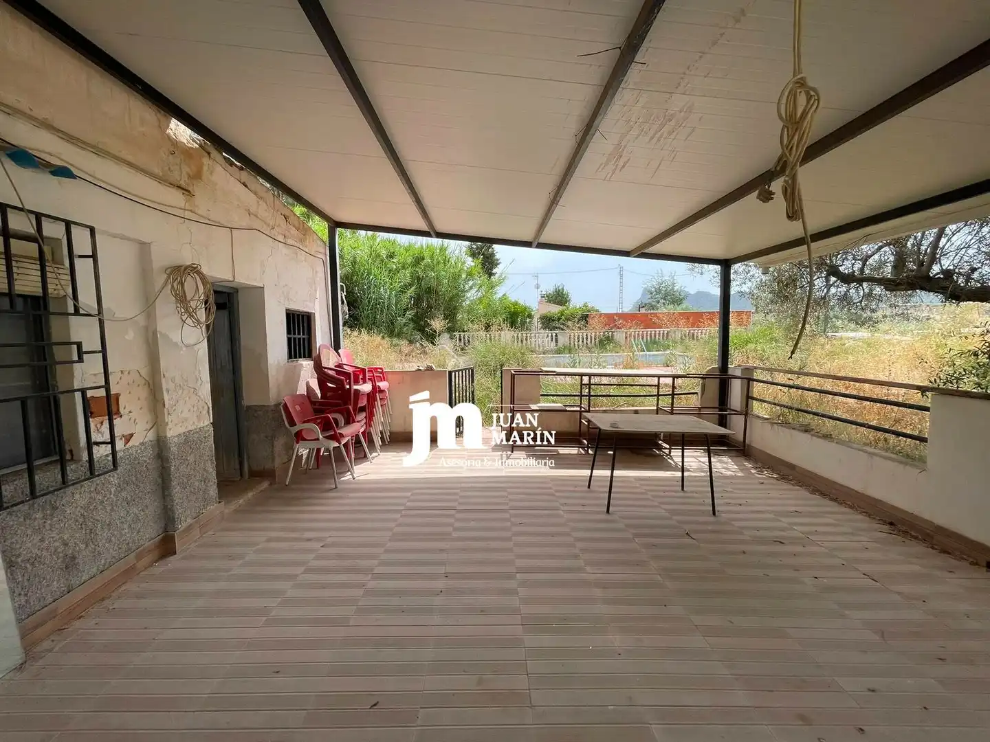 Terraza de Finca rústica en venta en Cieza con Jardín privado y Piscina