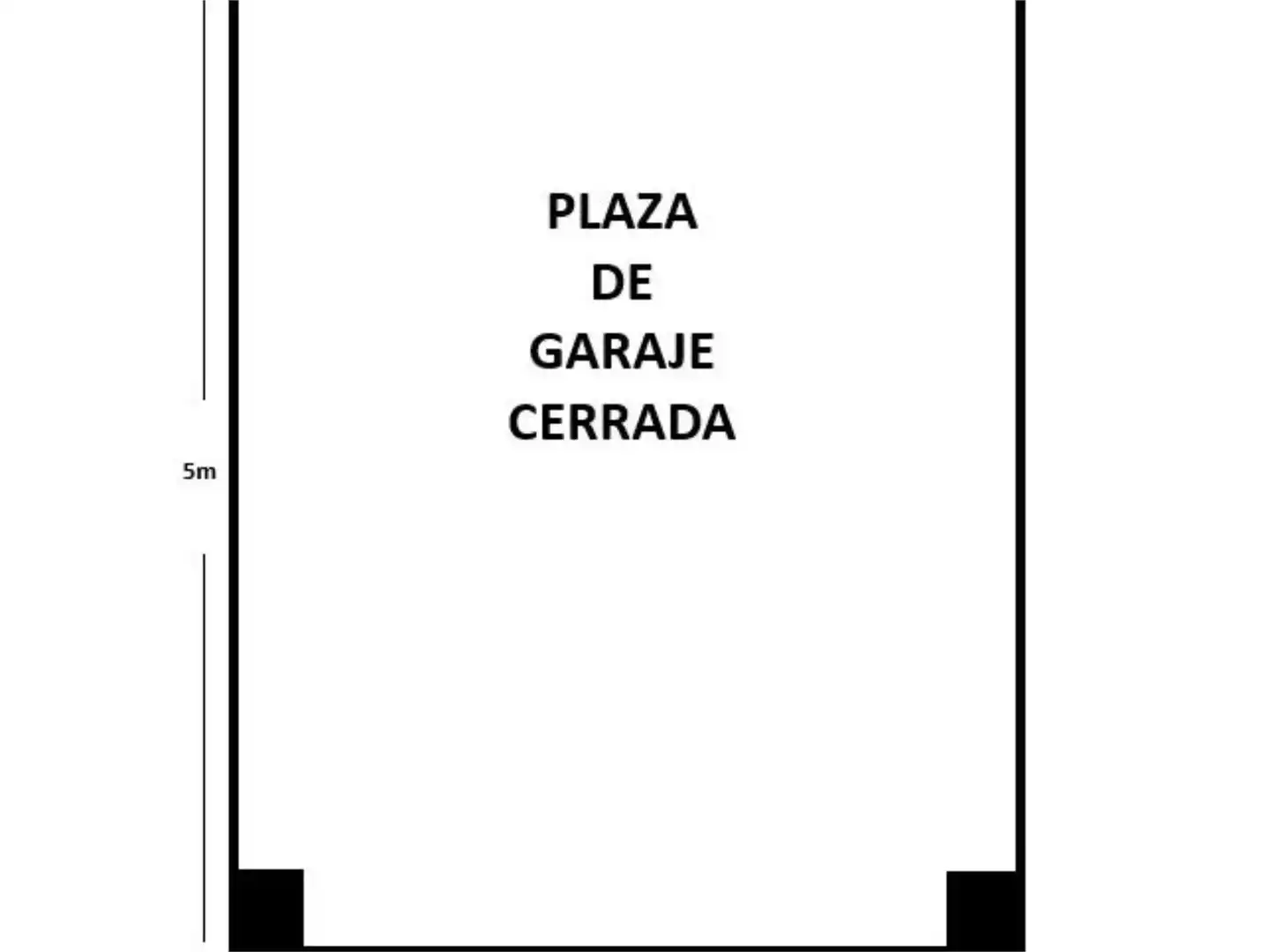 Parking de Garaje en venta en Centro