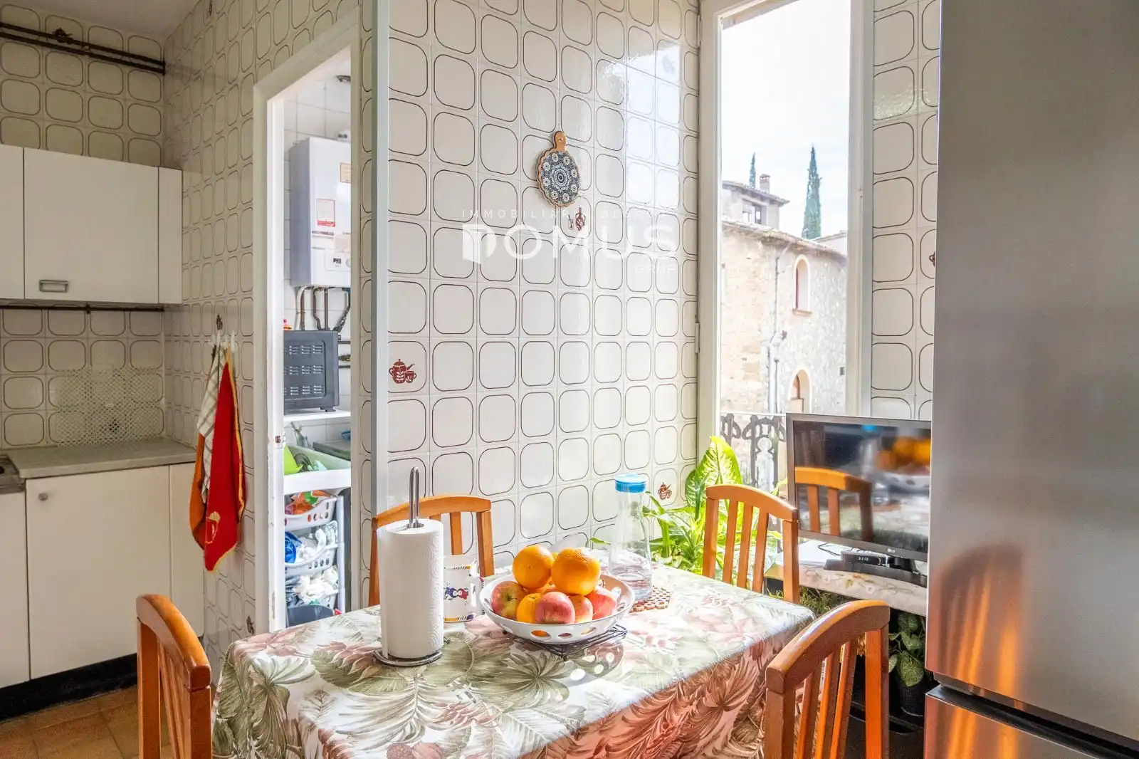 Küche von Wohnung zum Verkauf in Besalú mit Heizung und Terrasse