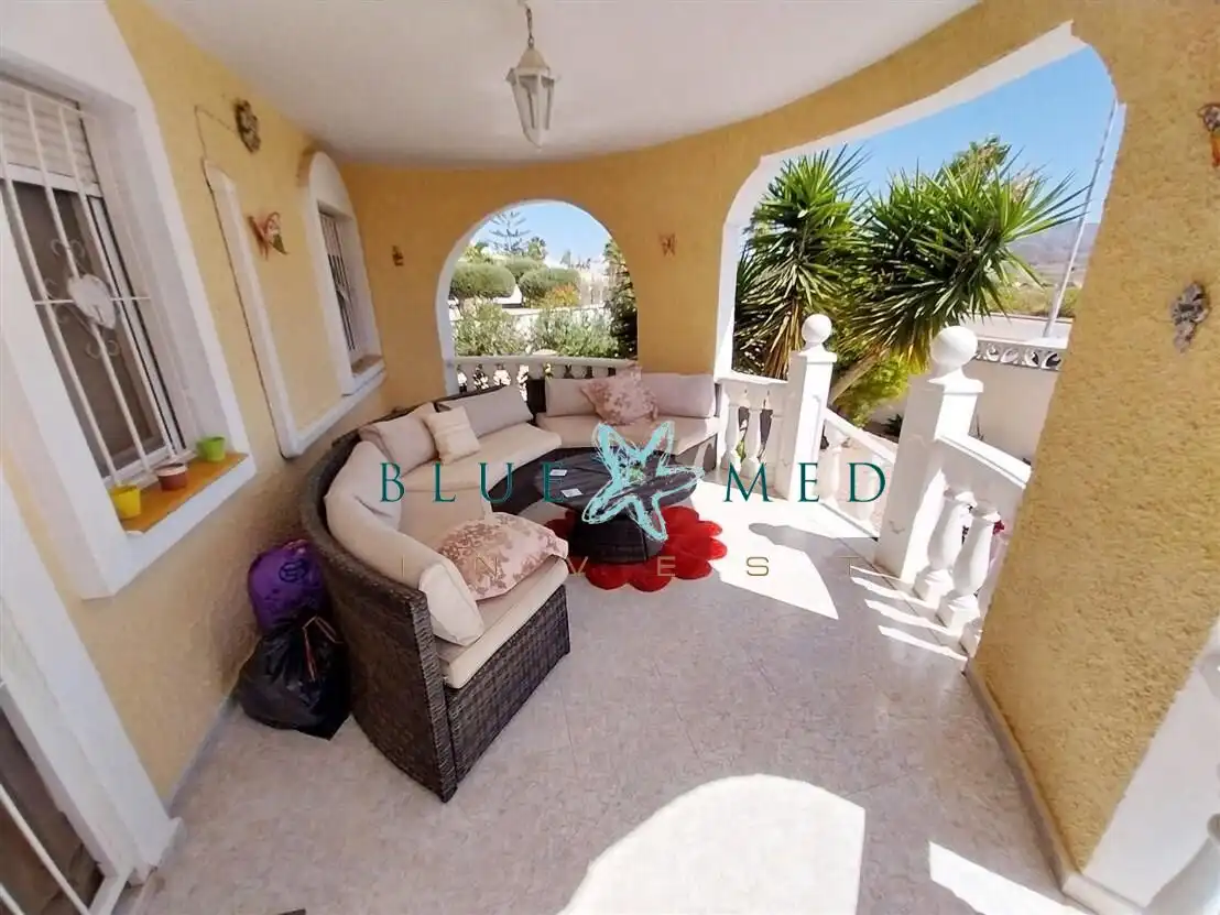 Terraza de Casa o chalet en venta en Mazarrón con Aire acondicionado, Calefacción y Jardín privado