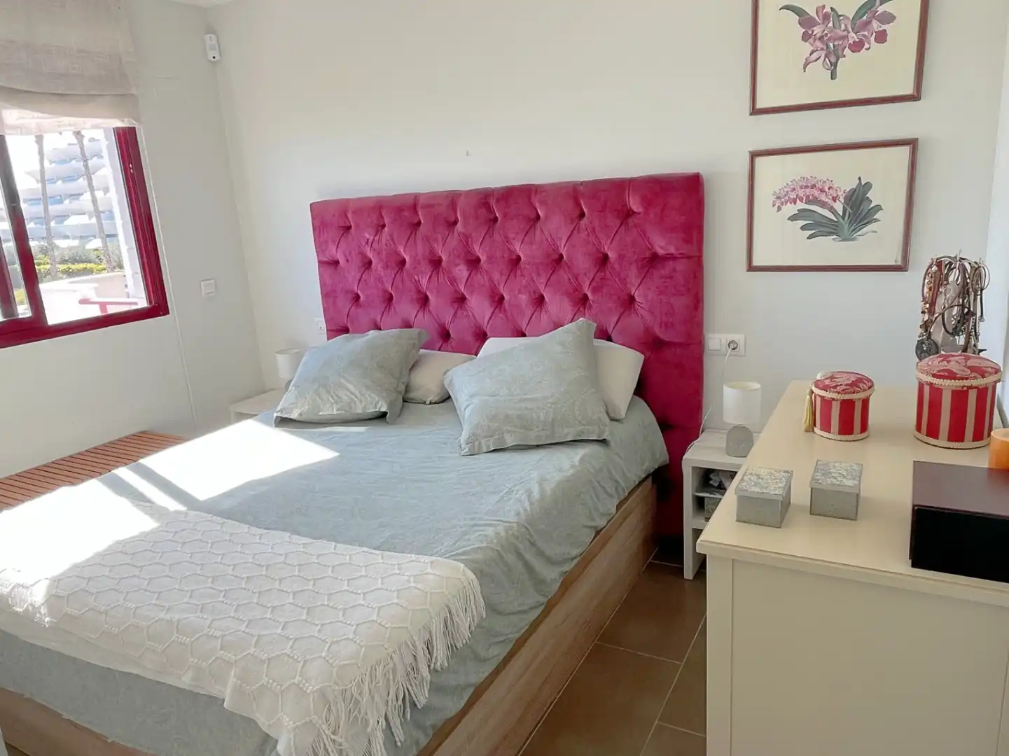Schlafzimmer von Wohnungen zum Verkauf in Dénia mit Klimaanlage, Heizung und Privatgarten