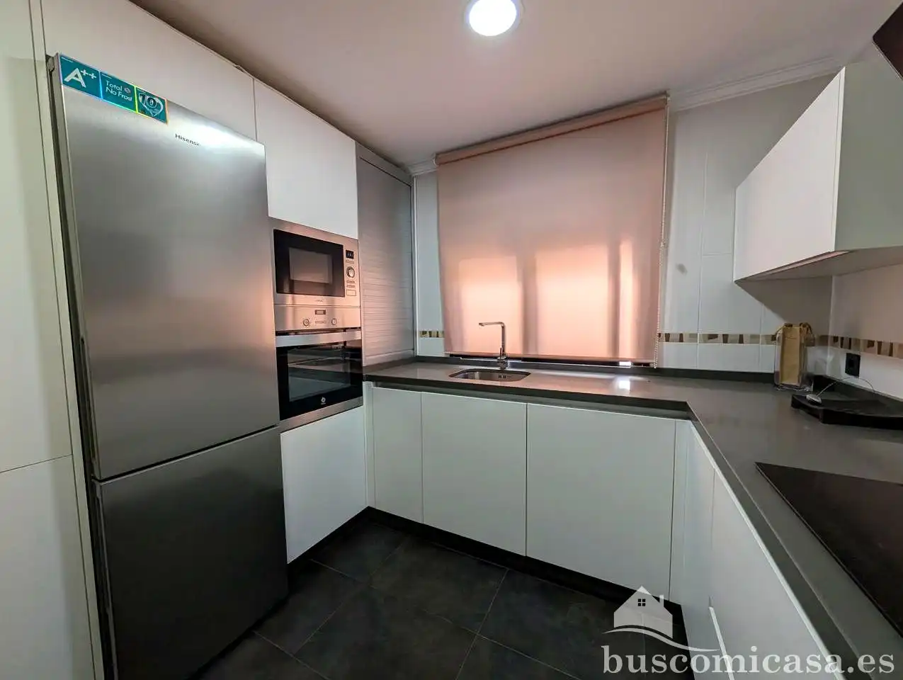 Cocina de Piso de alquiler en Linares con Aire acondicionado, Terraza y Amueblado