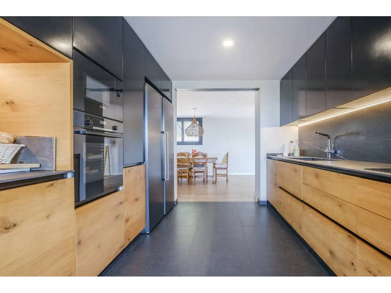 Cocina de Casa o chalet en venta en Matadepera con Aire acondicionado, Calefacción y Jardín privado