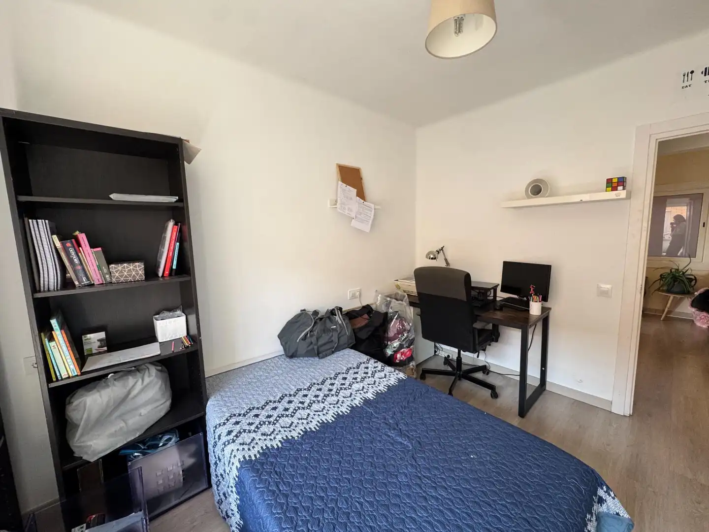 Schlafzimmer von Wohnung zum Verkauf in Granollers mit Parkett, Terrasse und Abstellraum