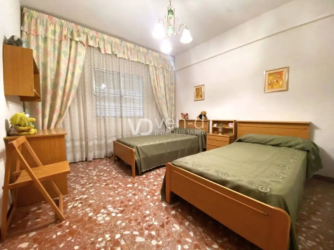 Schlafzimmer von Haus oder Chalet zum Verkauf in Enguera mit Heizung, Privatgarten und Terrasse