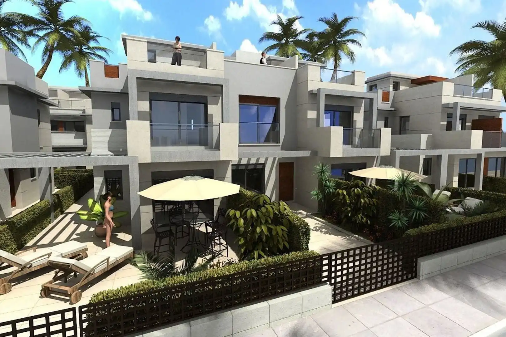 Exterior view of Detached homes for sale in Mazarrón