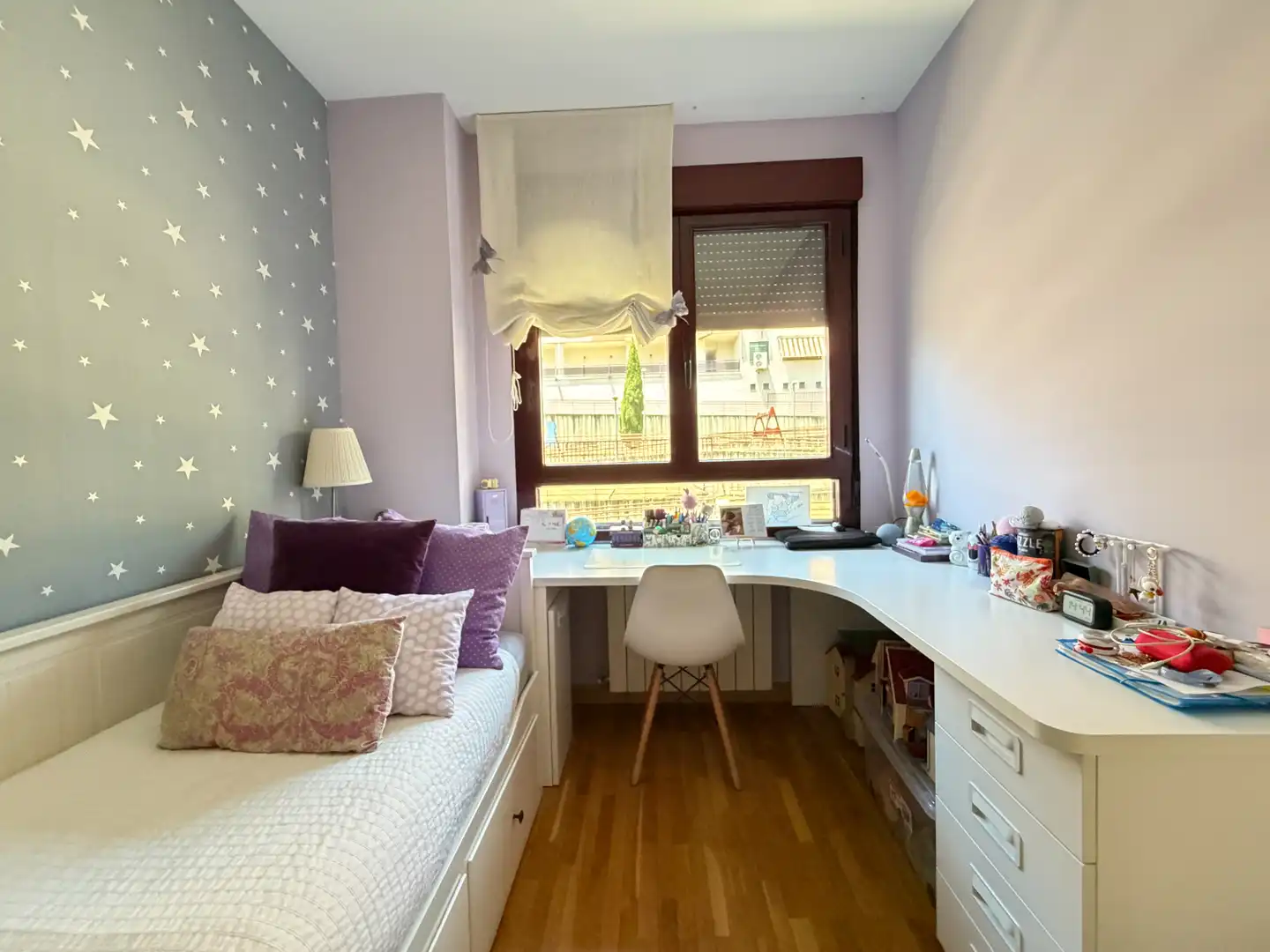 Schlafzimmer von Wohnung zum Verkauf in Plasencia mit Klimaanlage, Schwimmbad und Balkon