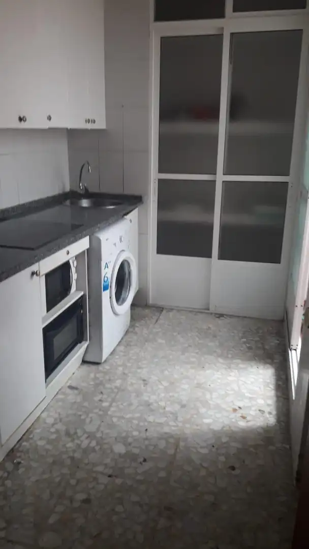 Küche von Wohnung zur Miete in Cáceres mit Terrasse, Möbliert und Balkon