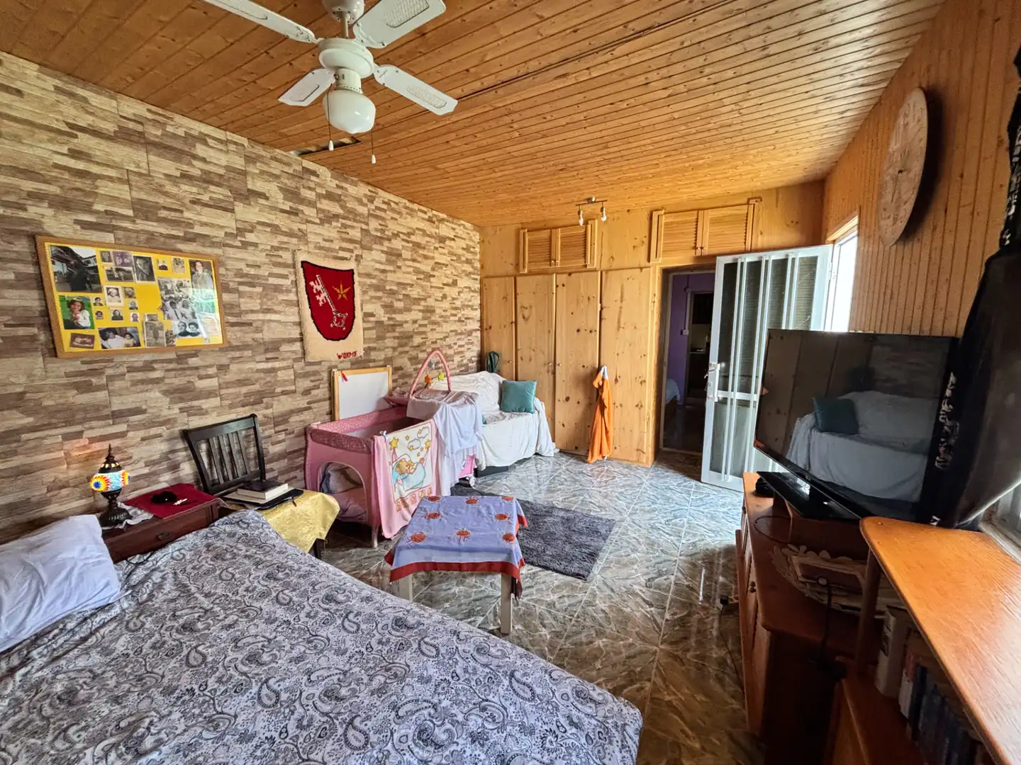 Sala de estar de Casa adosada en venta en La Victoria de Acentejo con Jardín privado, Terraza y Trastero