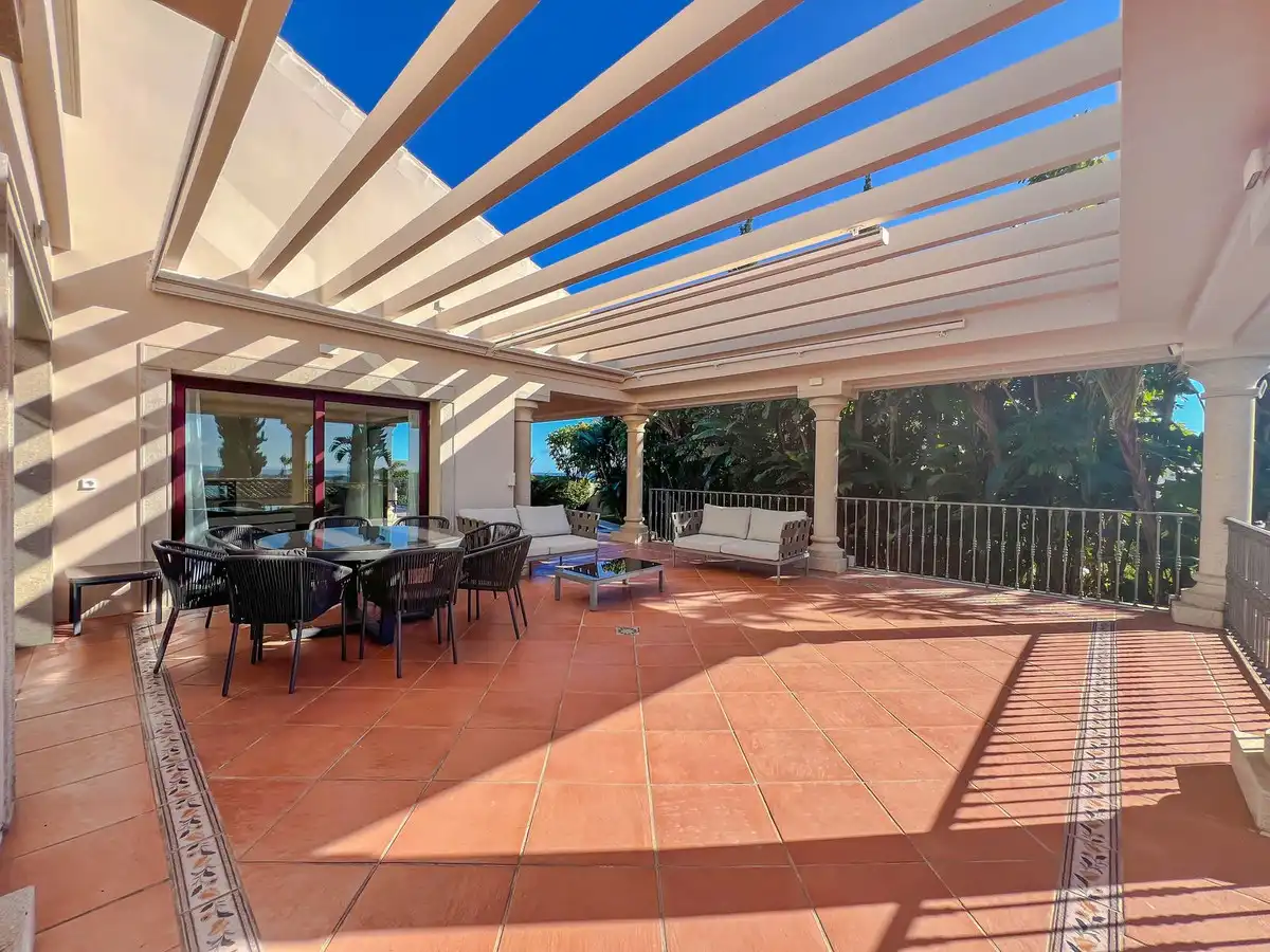 Terraza de Casa adosada en venta en Benahavís con Aire acondicionado y Terraza