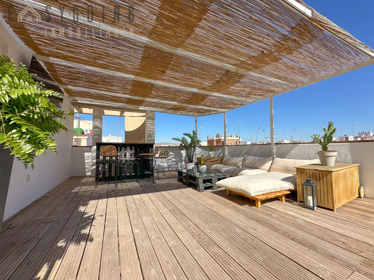 Terraza de Ático en venta en Elche / Elx con Aire acondicionado, Terraza y Amueblado
