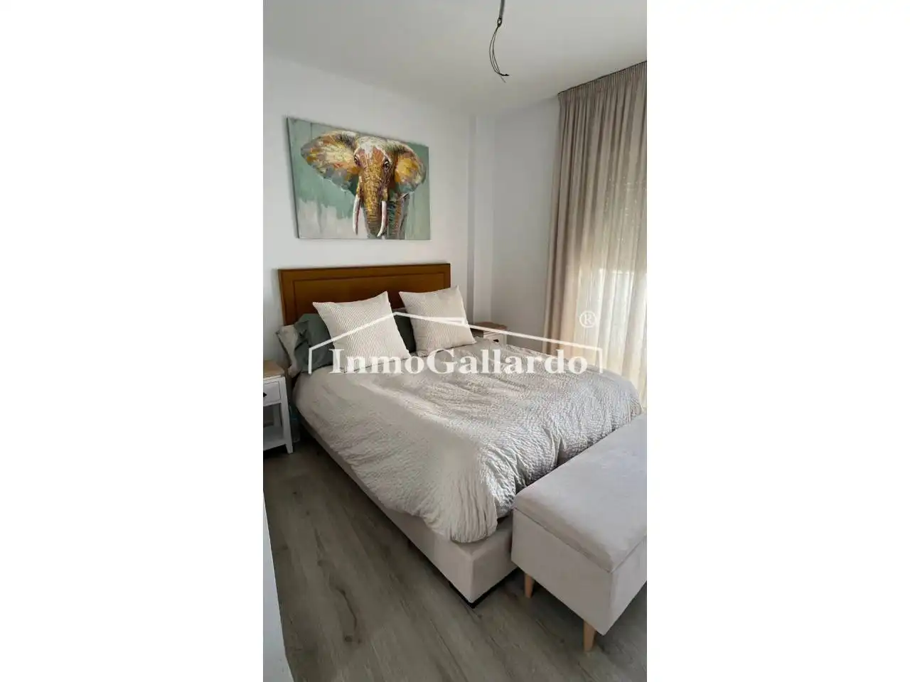 Bedroom of Flat for sale in Málaga  with Terrace, Storage room and Alarm