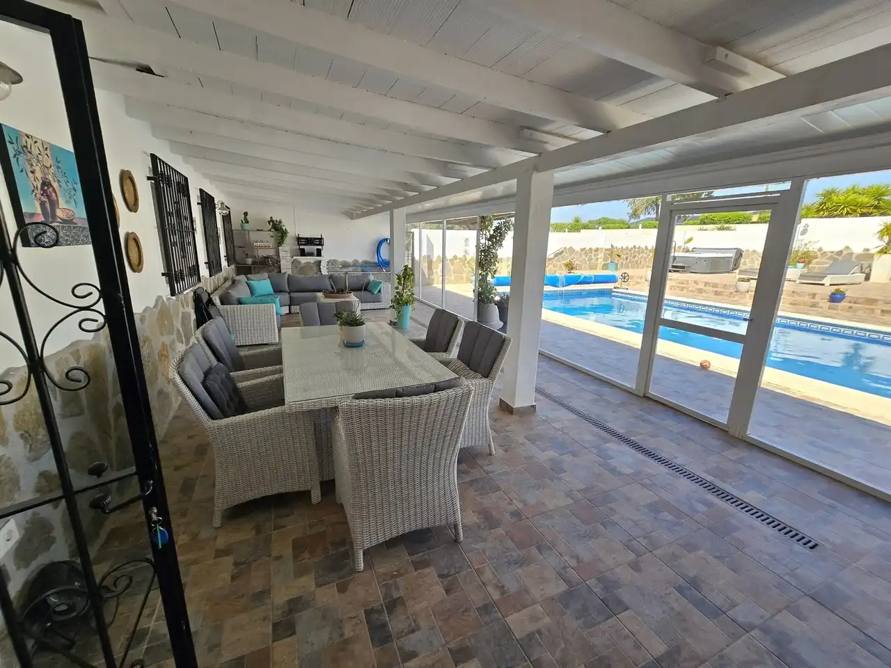Terraza de Casa o chalet en venta en Albox con Aire acondicionado, Terraza y Piscina