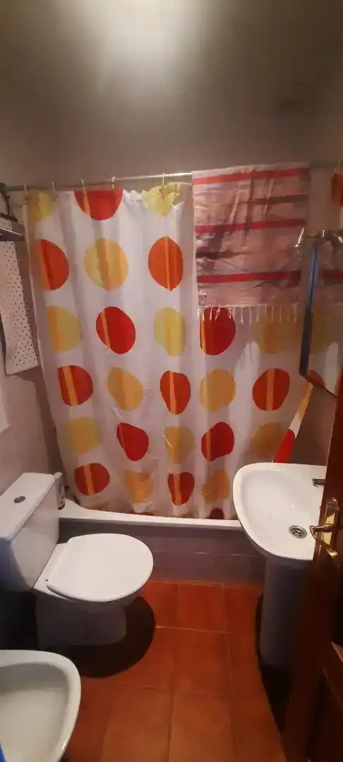 Baño de Apartamento en venta en El Pedroso con Jardín privado, Amueblado y Lavadora