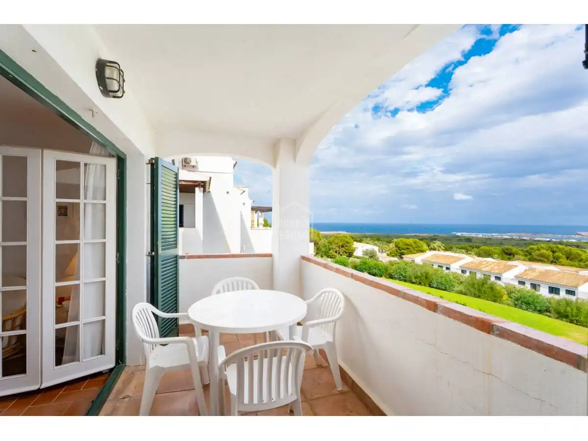 Terraza de Apartamento en venta en Es Mercadal con Jardín privado, Terraza y Piscina