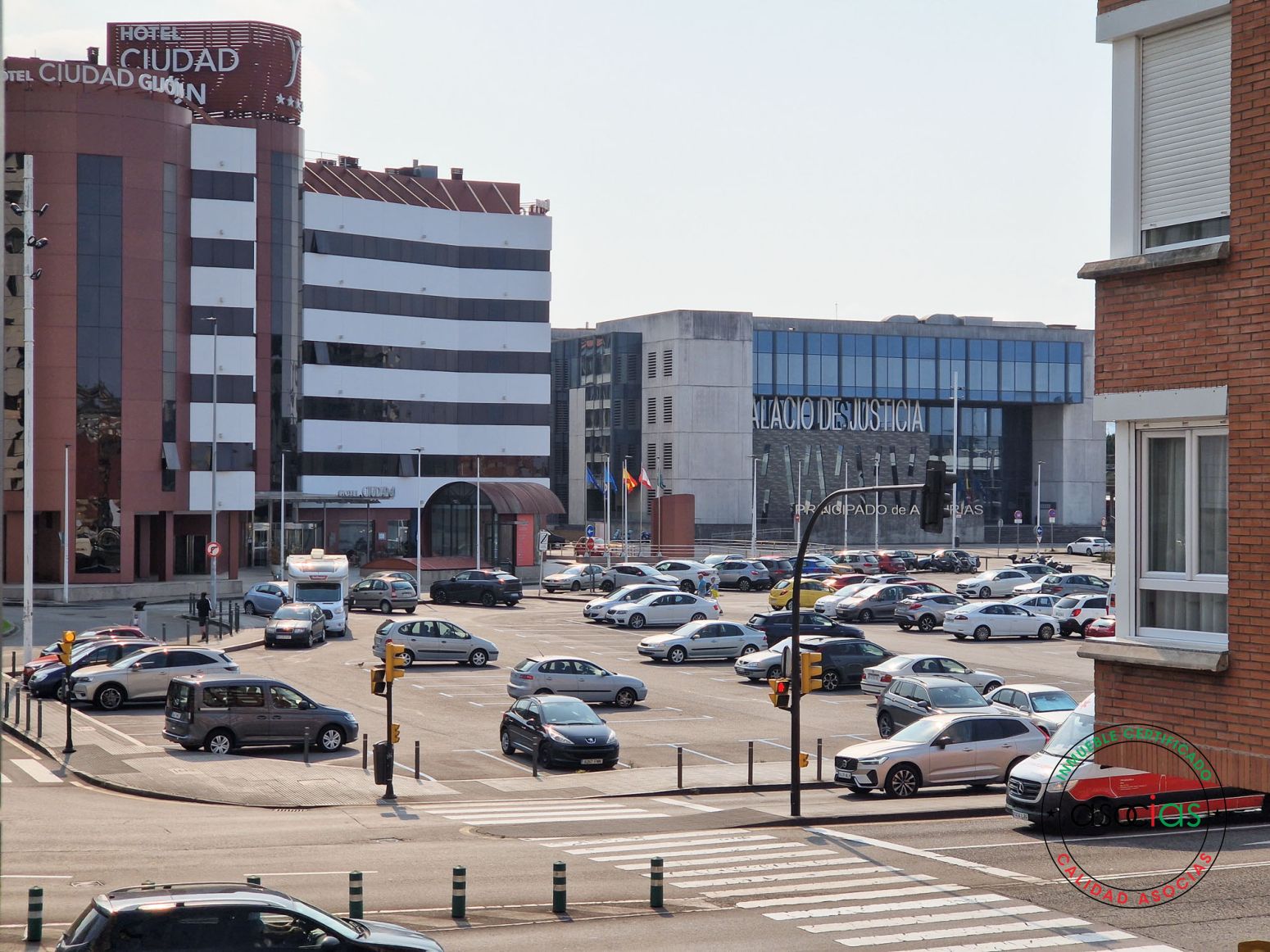 Parking of Flat for sale in Gijón   with Heating