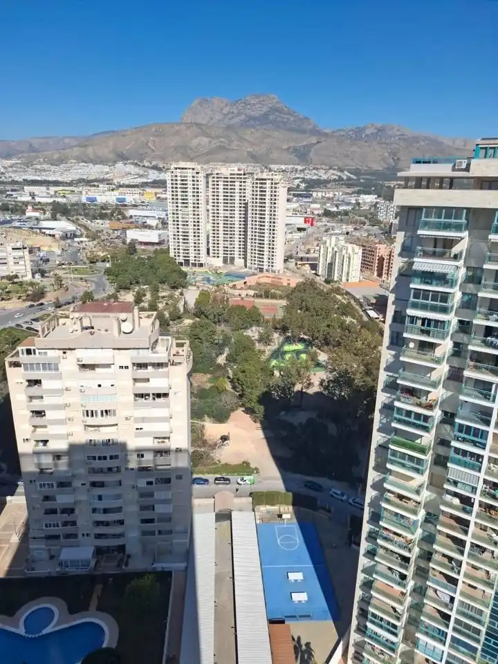Außenansicht von Wohnung zum Verkauf in Villajoyosa / La Vila Joiosa mit Klimaanlage, Terrasse und Abstellraum