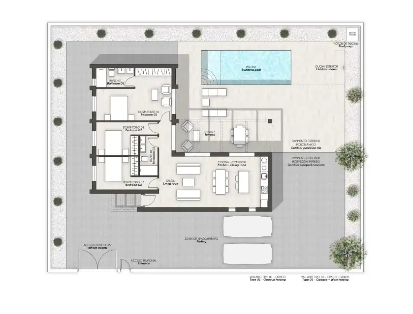 Casa con piscina en venta en La Alberca, imagen 3