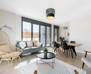 Living room of Flat to rent in  Barcelona Capital  with Air Conditioner and Terrace