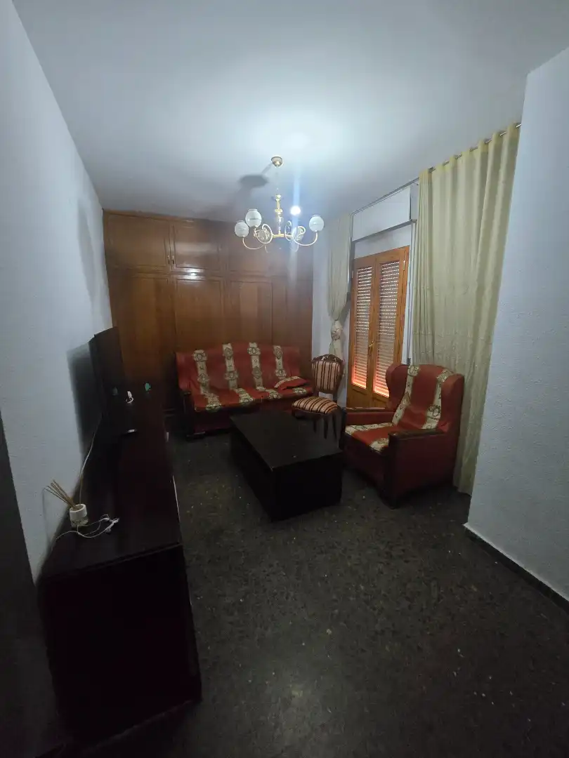 Sala de estar de Piso en venta en Jaén con Terraza, Horno y Lavadora