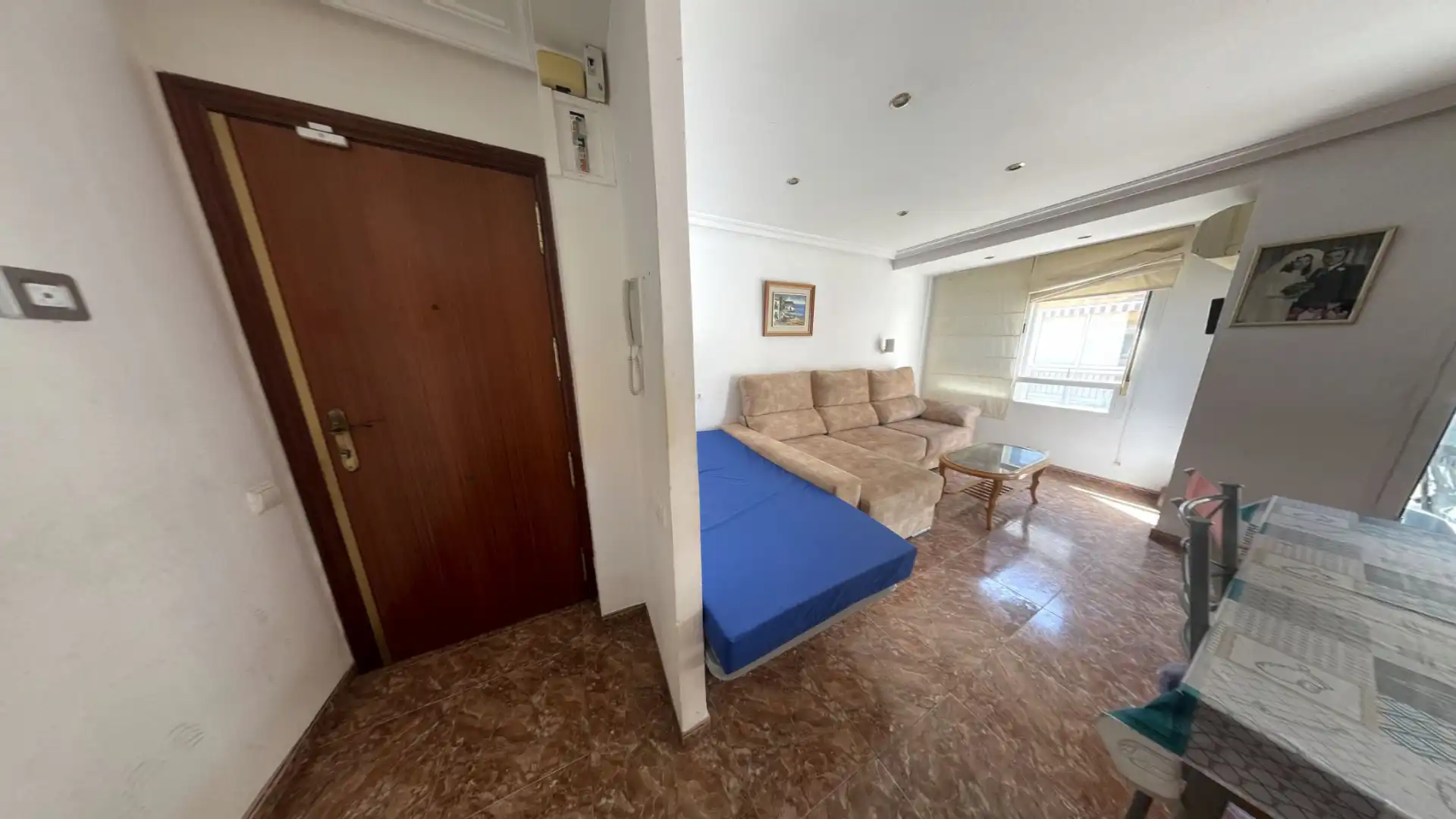 Living room of Flat for sale in Alicante / Alacant  with Air Conditioner, Furnished and Oven