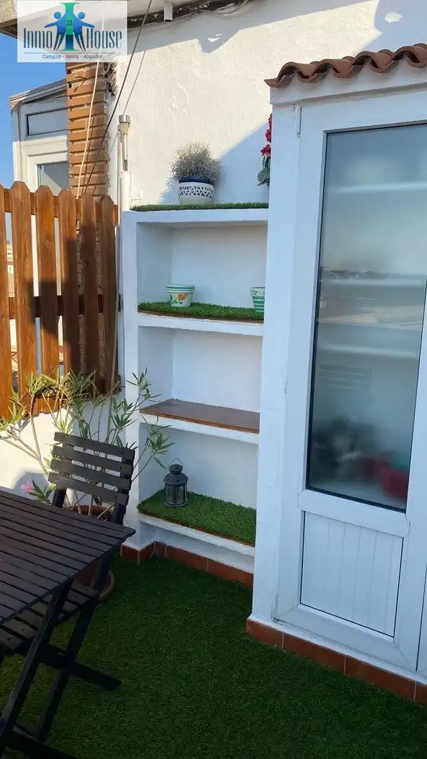 Terraza de Ático de alquiler en Albacete con Aire acondicionado, Calefacción y Terraza