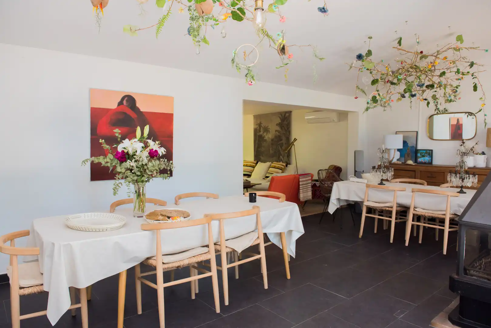 Comedor de Finca rústica en venta en Sagra con Aire acondicionado, Terraza y Piscina