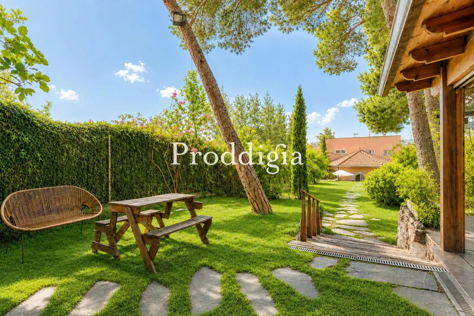 Garten von Wohnung zum Verkauf in Barcelona mit Klimaanlage, Heizung und Privatgarten