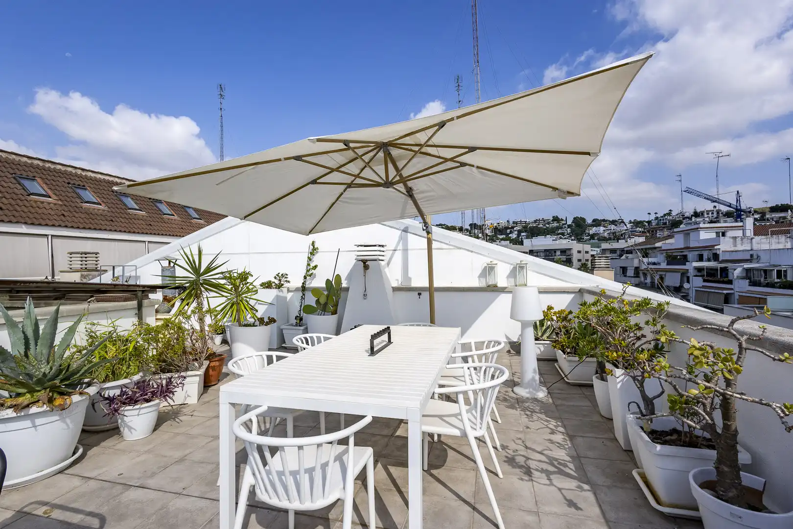 Terrassa de Àtic de lloguer en Sitges amb Aire condicionat, Calefacció i Terrassa