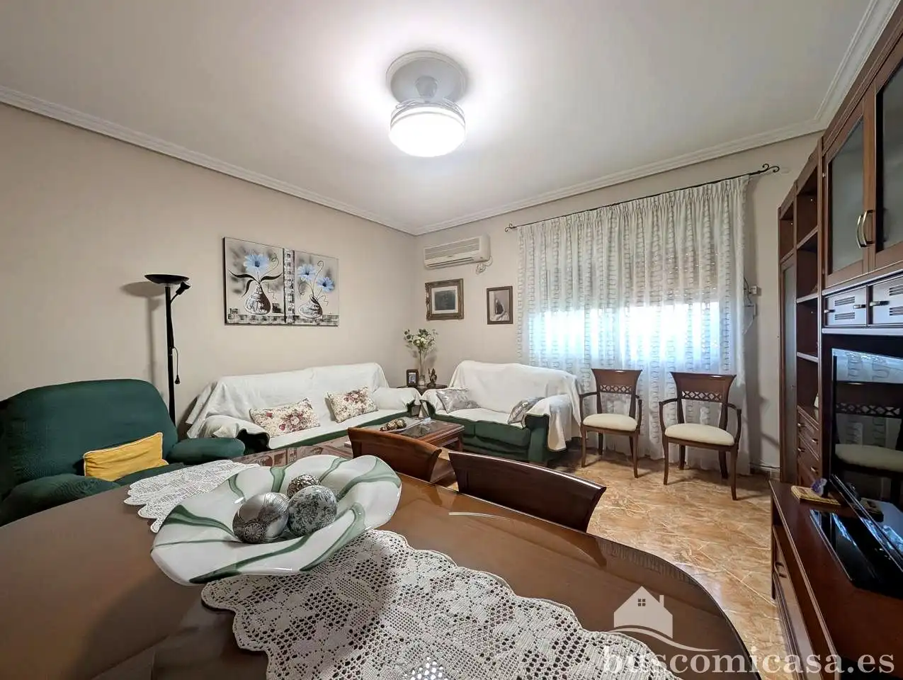 Sala de estar de Casa o chalet en venta en Linares con Aire acondicionado y Trastero