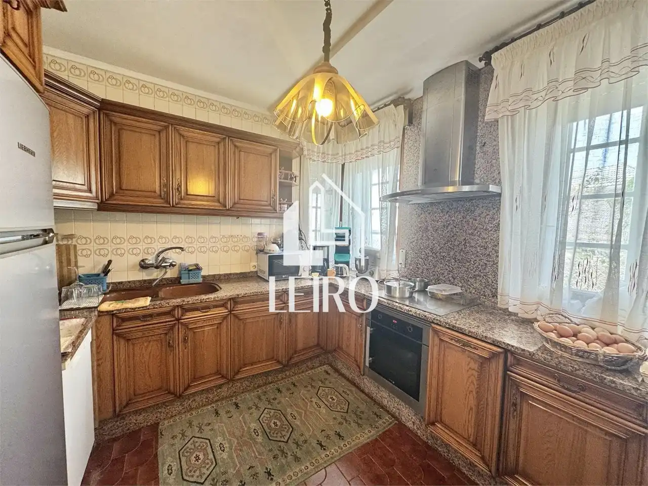 Cocina de Casa o chalet en venta en A Illa de Arousa  con Calefacción, Jardín privado y Parquet