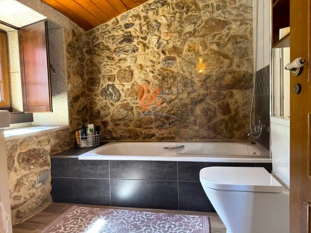 Baño de Casa o chalet en venta en A Estrada  con Jardín privado, Horno y Balcón