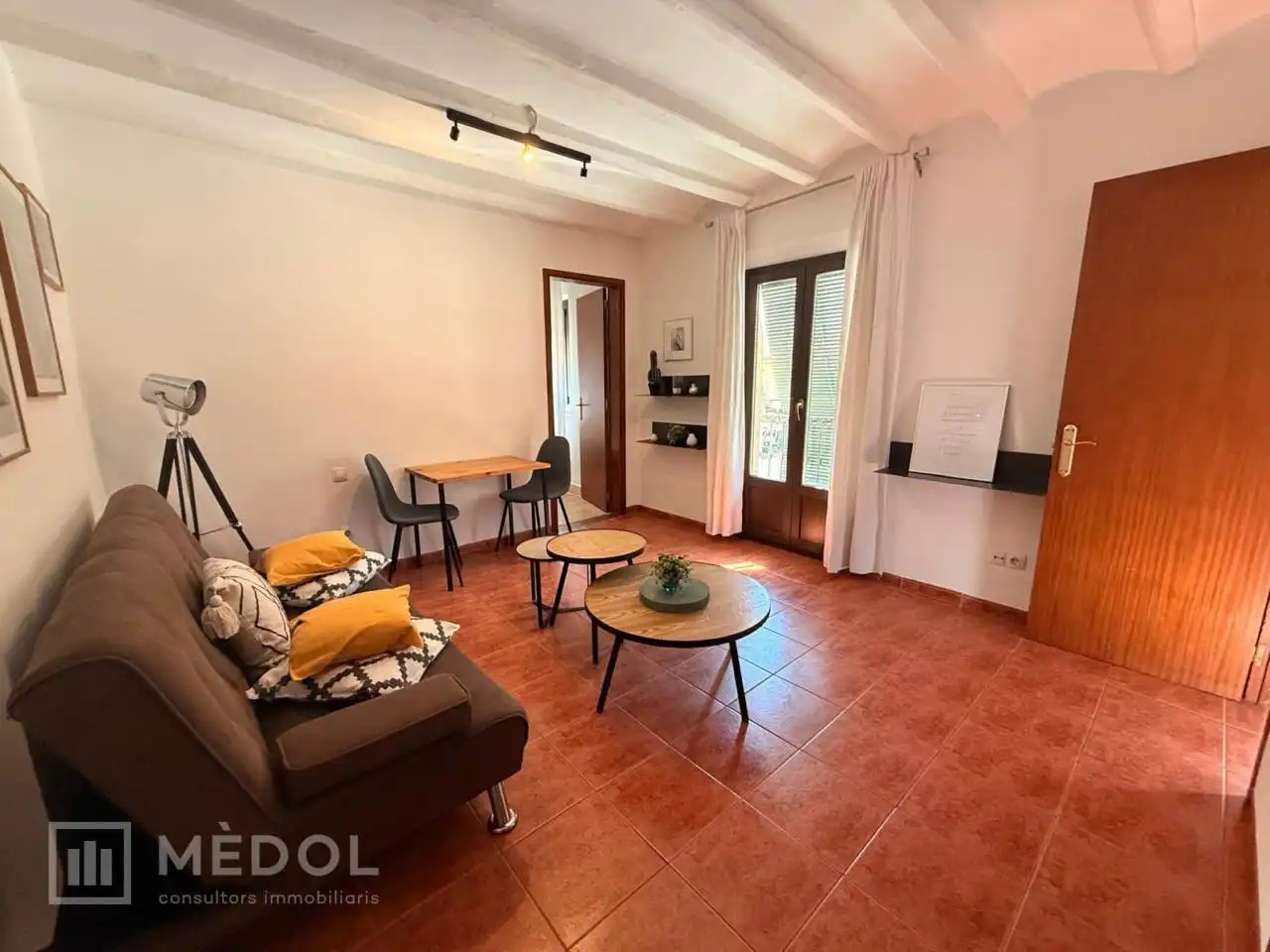 Living room of Flat for rent in Tarragona  with Air Conditioner and Furnished