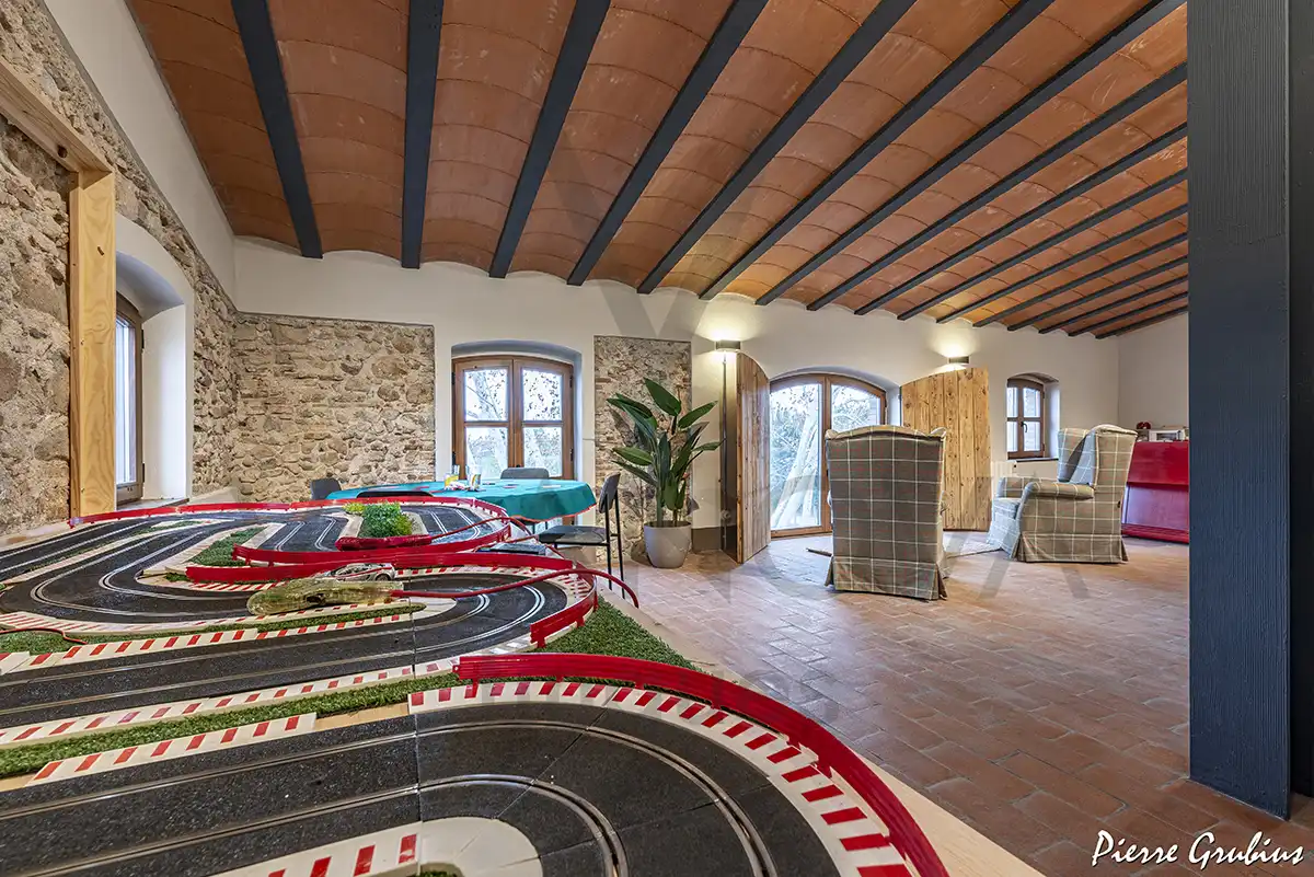Sala d'estar de Finca rústica en venda en Riudoms amb Calefacció, Jardí privat i Terrassa